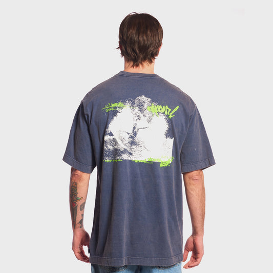 REMERA RIP CURL OVER PROCESS BLUE