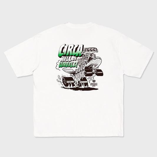 REMERA CIRCA RESISTANCE REGULAR TEE BRIGHT WHITE