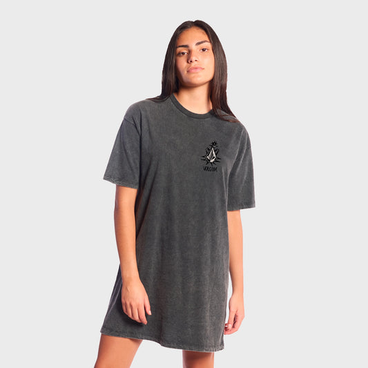 VESTIDO VOLCOM VADERETRO PROCESS GREY