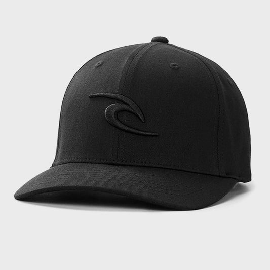 GORRA RIP CURL TEPAN FLEXFIT FULL BLACK