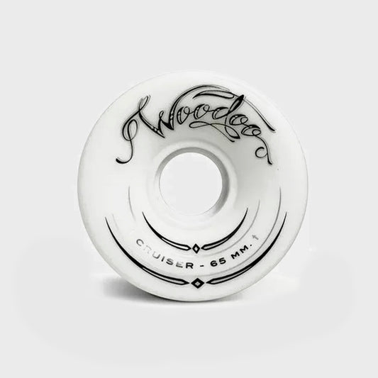 RUEDAS LONGBOARD WOODOO WHITECRUISERS 65MM