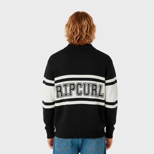 Sweater Rip Curl Polo Pacific hombre Negro urbano