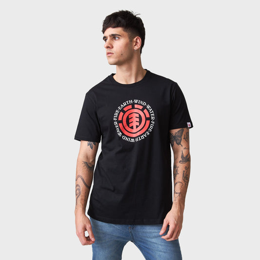 Remera Element seal tee Negro Hombre