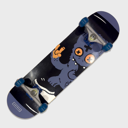 SKATE COMPLETO WAAT BLACK & WAAT VIOLET 8.25
