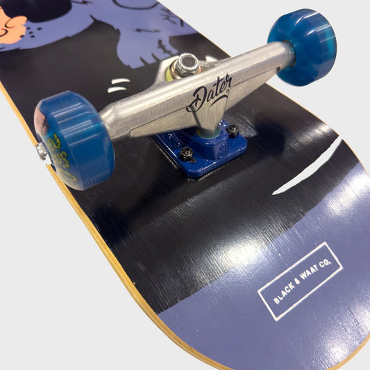 SKATE COMPLETO WAAT BLACK & WAAT VIOLET 8