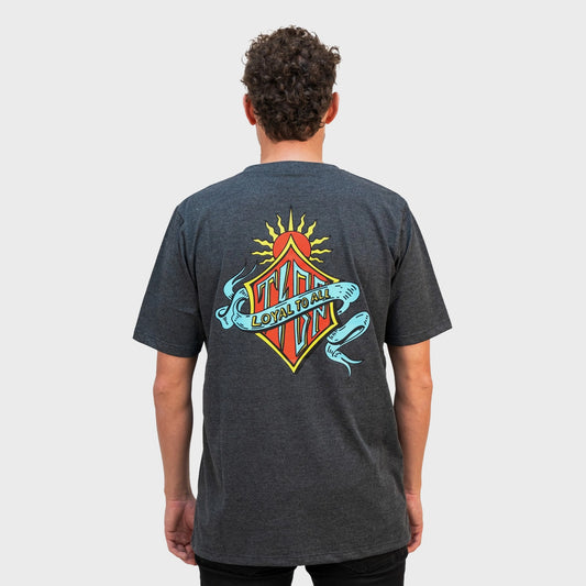 Remera Tibp Tatu para Hombre urbana gris