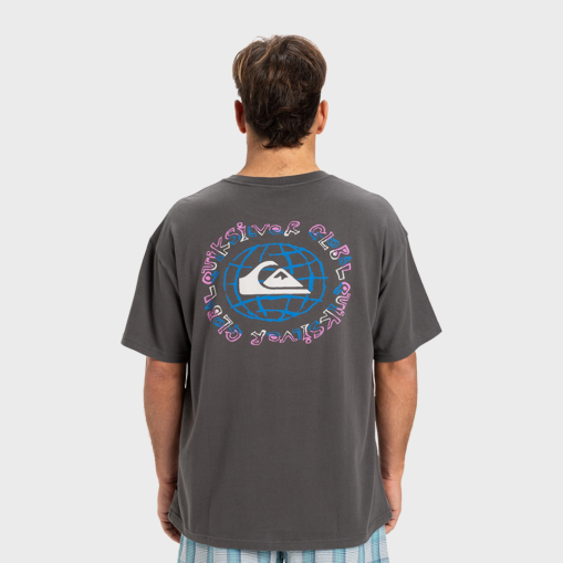 REMERA QUIKSILVER GLOBAL HEAT GREY (KRP0)