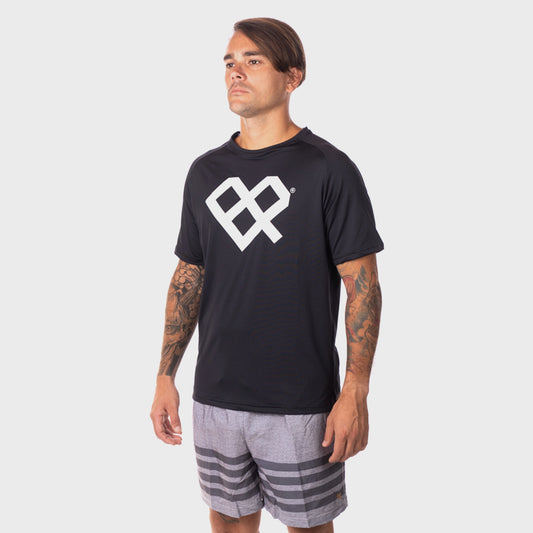 Remera Tibp filtro UV complemento negra para hombre