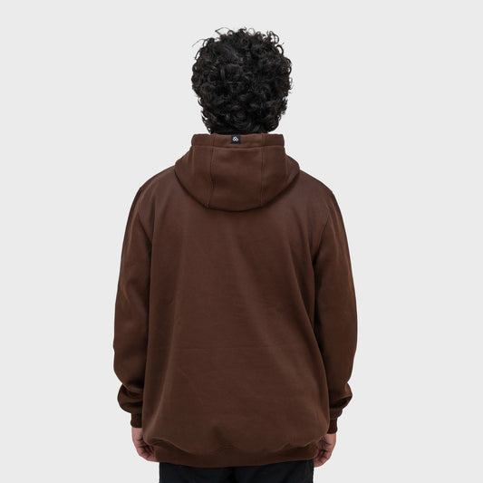 Buzo tibp Con Capucha Relaxed Fit Tundra Chocolate marron Hombre
