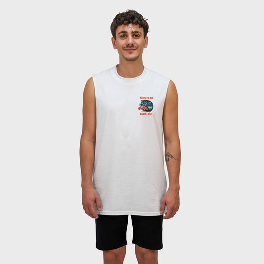 REMERA SIN MANGAS TIBP GARRAS