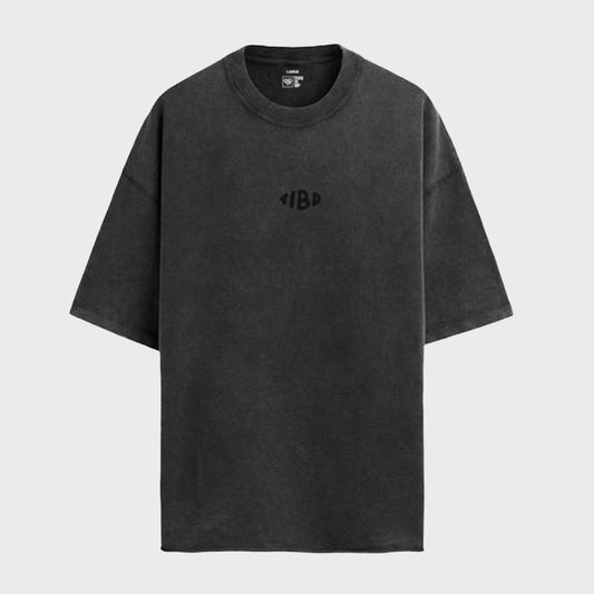 REMERA TIBP RELAXED CINZA