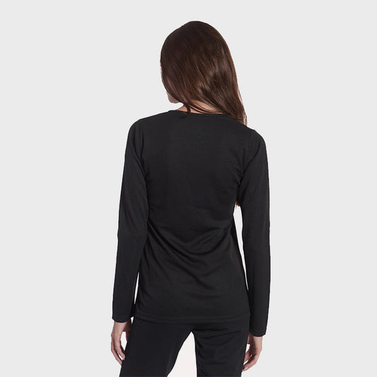 CAMISETA TERMICA RIP CURL WOMAN BLACK H2