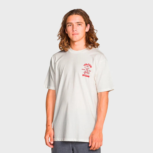 Remera Volcom Loose Temptation Blanco