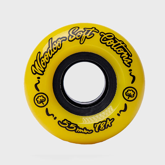 RUEDAS SKATE WOODOO SOFTCOTTONS 55MM