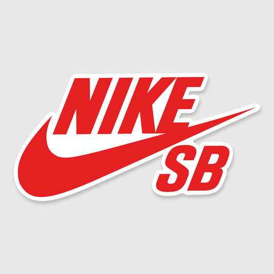 CALCO NIKE SB RED XXL VINILO PREMIUM MATE